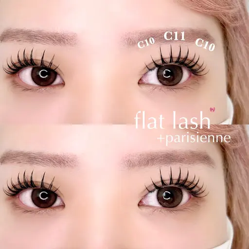 人気No.1💖パリエク100本👀✨パリジェンヌ+フラットラッシュ🌸