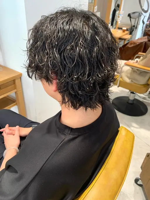 【平日ご新規様限定】メンズカット+波巻きパーマ、ツイストスパイラルパーマなど
