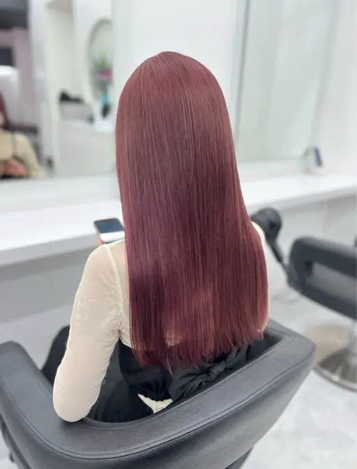 🎀先着10名様限定🎀リタッチ無料✨【リタッチ+オンカラー+髪質改善】ダメージ最小限ケアブリーチ付き🫧