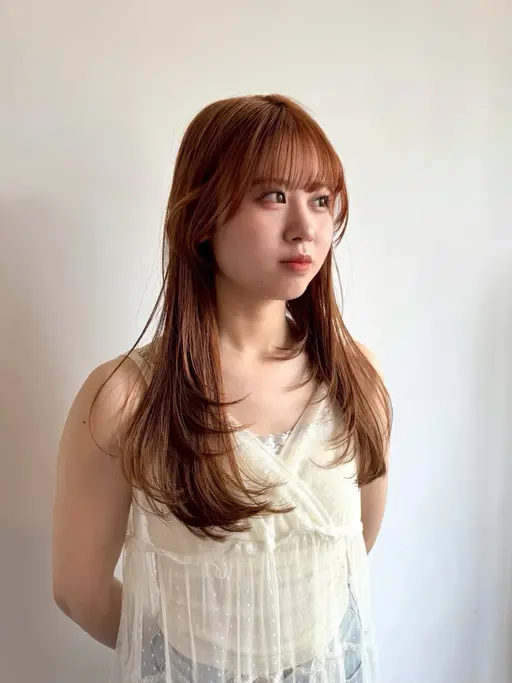 ロング、ミディアム限定 ✨️ カット+カラー