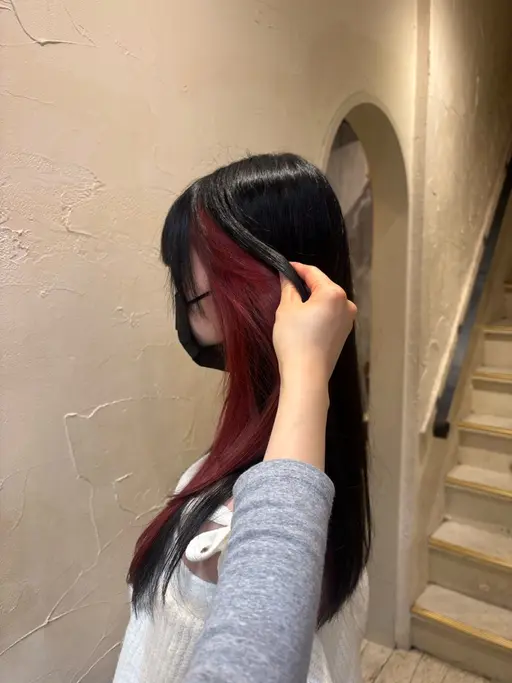 🎀インナーカラー限定✨ブリーチリタッチ+全体カラー