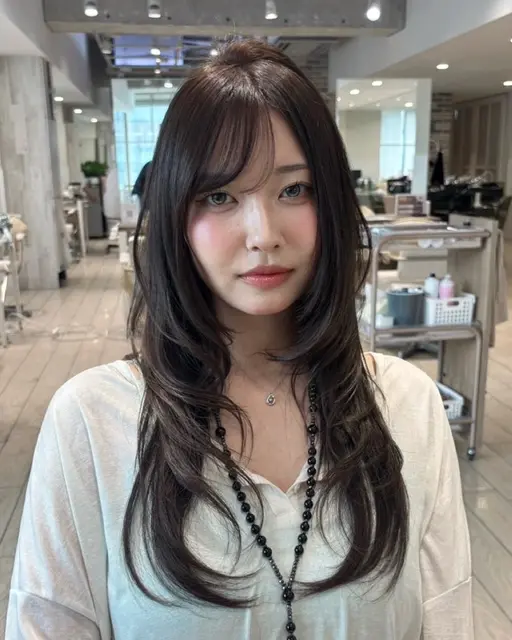 ✨無料テストモデル募集✨韓国風レイヤーカットモデル✂️前髪・顔周り似合わせ【平日18時or19時限定】