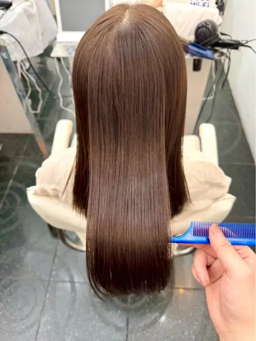 《ストレートアイロン+前髪カット付》🫧 サッと可愛く仕上げセット🔷前髪カット/ストレートアイロン/ナチュラル仕上げ