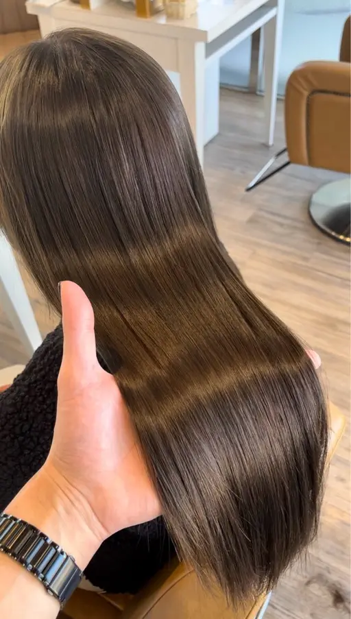 《❤️‍🔥1日1名限定ヘアケア商品付き❤️‍🔥》透明感カラー＋髪質改善トリートメント