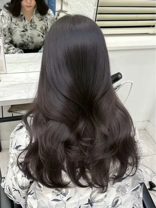《韓国風ヘアに似合うカラー🇰🇷🌙》透明感&柔らかい色味に仕上げます🎀