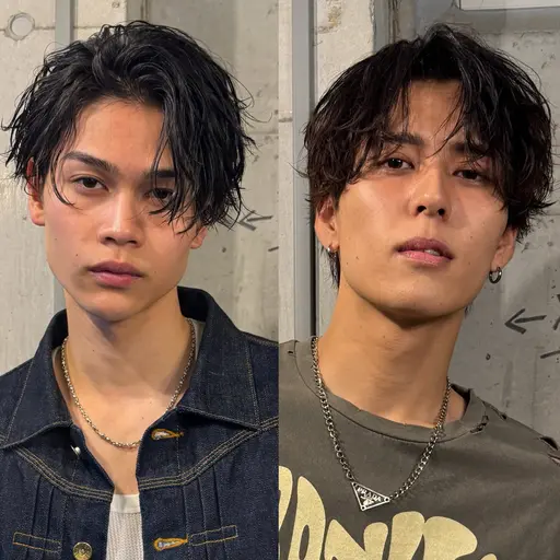 【メンズカットパーマ🔥残り2名様限定🔥】骨格矯正カット+パーマは来店してからご相談✨+トリートメント