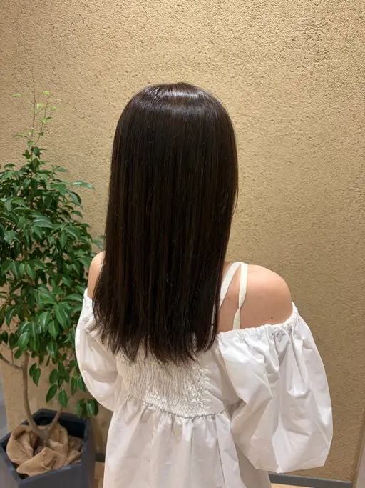 土曜日限定‼️暖色カラートーンダウン/透明感のある艶カラー✨