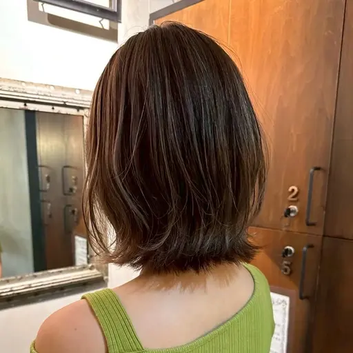 【☀️💕8:00~】ボブ(顎ライン~鎖骨上)カット➕超音波treatment⭐︎口コミ確約メニュー👒.⋆𝜗𝜚