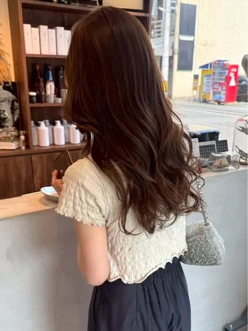 ヘアカラー+艶髪トリートメント