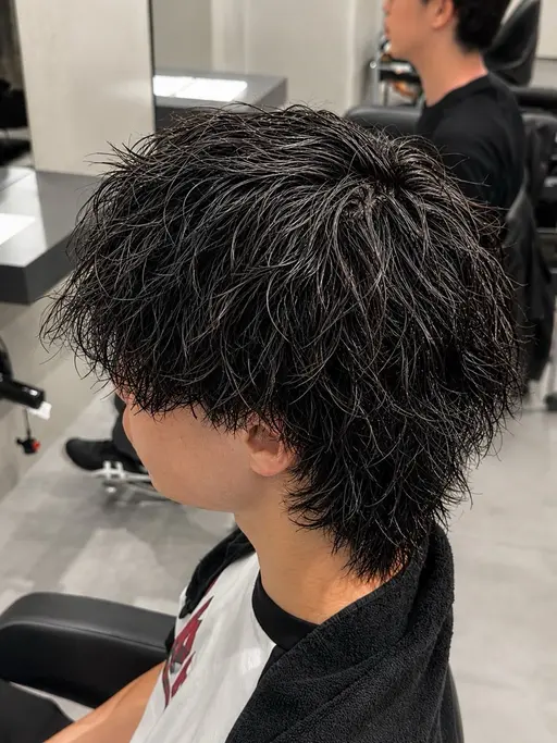 🎉ご新規様限定🎉　カット+🌀似合わせパーマ🌀　【ミニモ学割】　【メンズ】