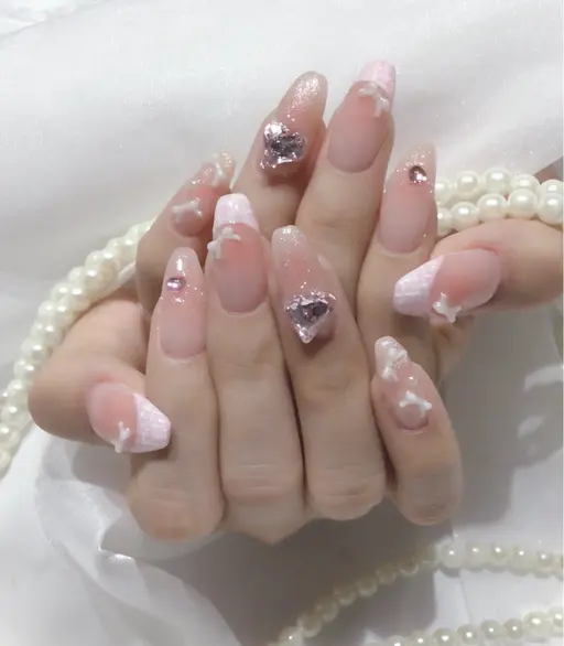 デザイン➕10本パーツ付け放題🎀💎【オフあり】
