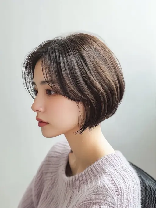 【レディースショートカットモデル✂️】⭐️人数限定⭐️Aujuaケアシャンプー込🫧⌛️17:00​〜​⚠️備考欄🌿韓国風