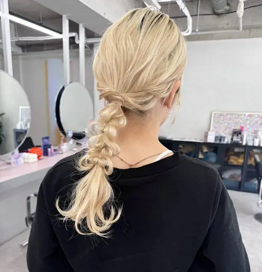 【大人気メニュー🌸】結婚式💐お呼ばれヘアセット/編み下ろし/ふわふわヘア/フワモコアレンジ