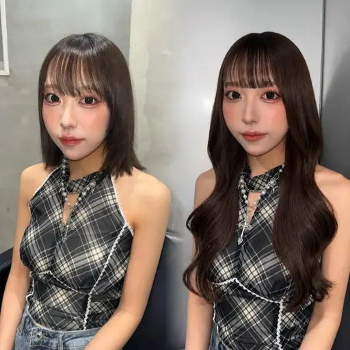 1日1名様限定✨人毛100%！80枚シールエクステモデル✨すぐ予約不可、備考欄推奨