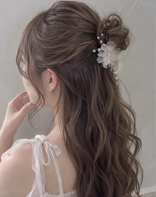 🎇川越祭り限定🎇映え確定🍒4種から選べるヘアセット🎀今年の祭りは過去イチかわいく🌹✨ロングの方はこちら🍓