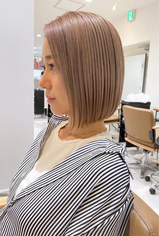 似合わせボブカット➕aujua 5stepトリートメント🫧✨