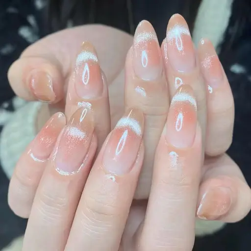 【オフ無料・10本長さだし込み】韓国ワンホンネイル💅