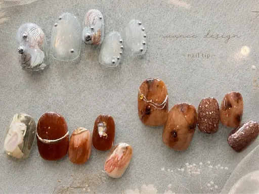 オフなし🩵 【ニュアンス】定額サンプルデザイン