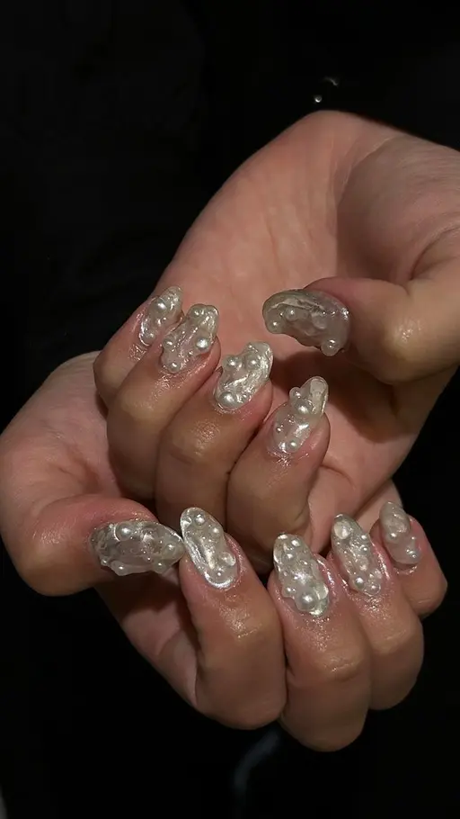 【U25】人気No.1📿オフ込みパーツ、デザイン、アートし放題artnail⋆𖦹 ☼ 𐦍 ☼