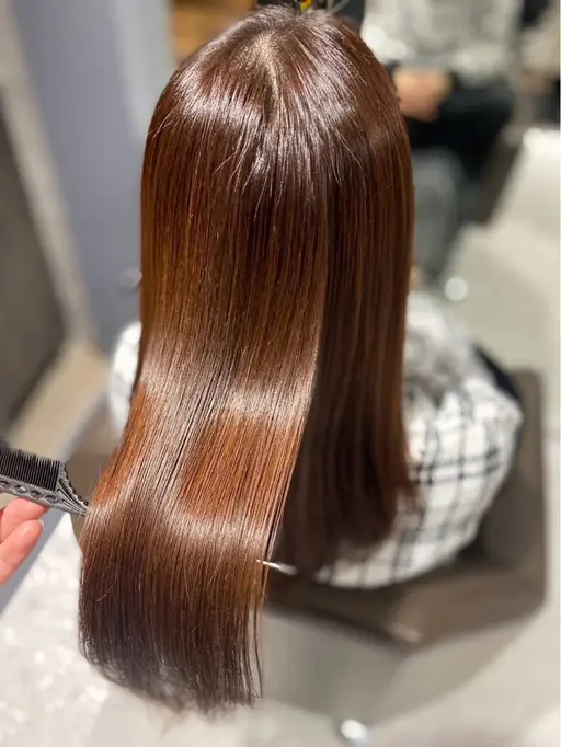 【✨️縮毛矯正+X treatment coreme treatment✨️】 カット込み