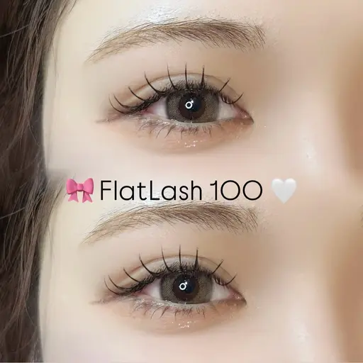 【🩰🤍フラットラッシュ100本まで🫖🎀】LED変更可◎