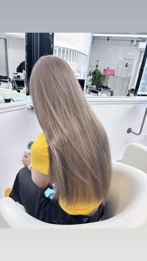 💖ブリーチメニュー💖ブリーチ➕似合わせ高発色カラー リタッチ🉑全頭ブリーチ🉑