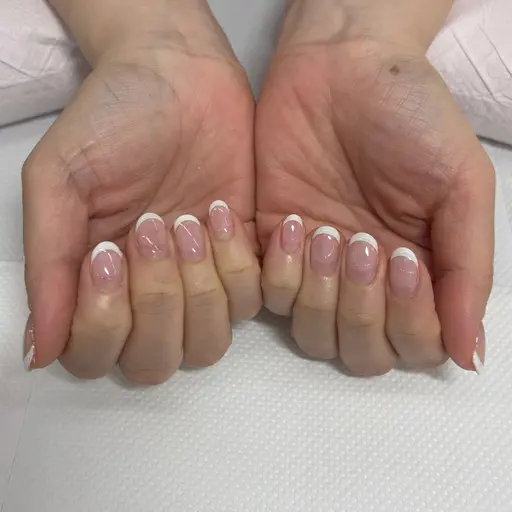 クリアベース白フレンチ💅🏻【オフあり】