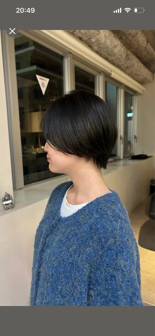 似合わせショートカット⭐️