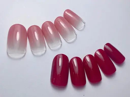 【ワンカラー・グラデーション】ハンドジェルネイル🔰練習モデル💅補足説明を確認の上ご予約お願いいたします