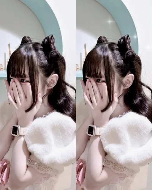 【推し活やイベント前に💕】『ハート・リボン・猫耳』ヘアセット/ヘアメ/ヘアアレンジ