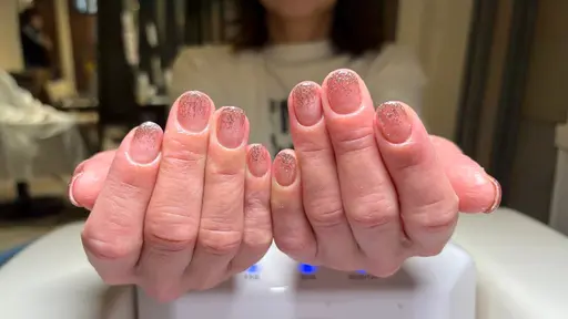【💅ハンド】検定モデル様募集中♫ゴールドラメグラ(オフなしオフあり)