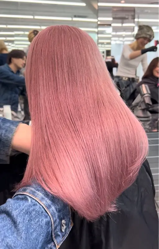 🌟ダメージ98.6%カット🌟ケアブリーチダブルカラー(リタッチも可)+トリートメント
