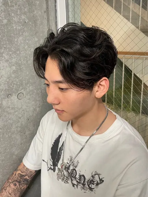 【⚡️朝のセットを楽にしたい方に⚡️】カット➕メンズパーマ