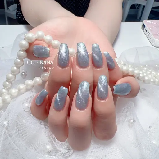 期間限定🉐️✨1日1名様限定見れてる今お得🉐10本アクリルスカルプ長さだし✨ラメグラorマグネットorワンカラー