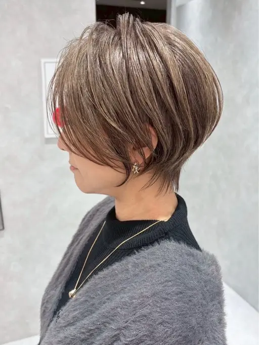 ⭐️✄﻿似合わせショートカット+ケアトリートメント