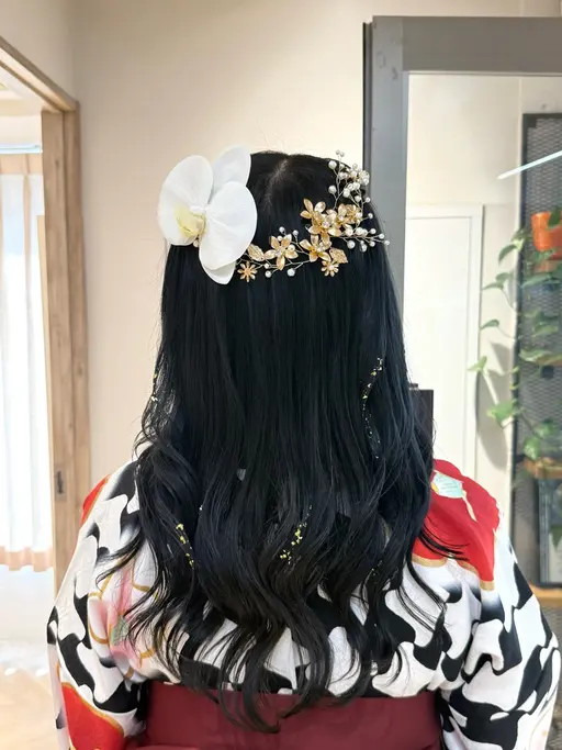 【卒業式】🌸♡袴着付け&ヘアアレンジ♡🌸ペア割2名様以上のみ/早朝可