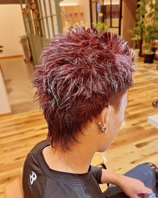 メンズカット+オシャレ染め