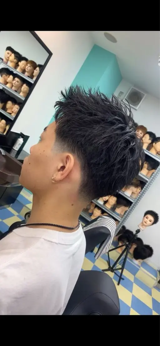 【カット✂️+シャンプー】大人気スパイキーショート