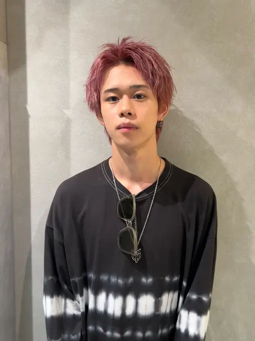 メンズカット✂️➕ブリーチ、ワンカラー🌈
