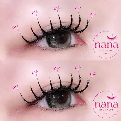 残り10名様限定🚨LEDマツエク付け放題 モデル🎀［ボリューム/束感仕上げ♡］
