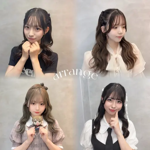 期間限定価格♩🎀アイドル級最強可愛い推し活ヘアメ👶🏻🩵