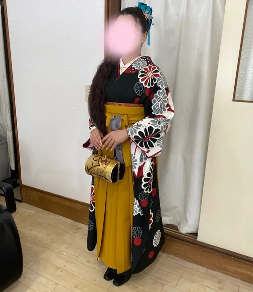 ㊗️卒業式の袴着付👘