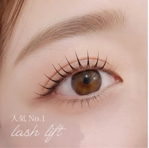 当店人気メニュー🌷.*【ミニモ限定】デザインラッシュリフト🖤潤いケアTR、コーティング付🖤🫧（上まつげパーマ）