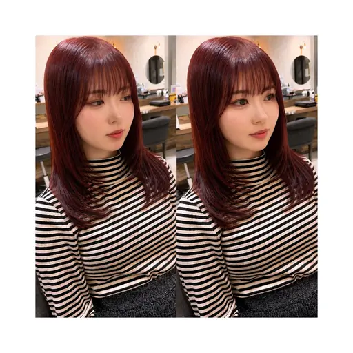 💇♀️&👀【Hair&Eye】マツパ&髪質改善カラー+カット+クイックトリートメント付✨(リピーター様+¥550)