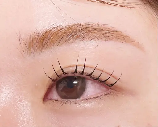 【1度に垢抜け】✨まつげパーマ+美眉アイブロウWax✨🫧韓国風束感仕上げ🫧(パリジェンヌ変更+¥500)