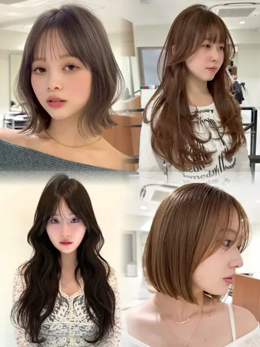 【似合わせカット+赤み消し透明感カラー✨️】#レイヤーカット#ボブカット#顔周りカット#透明感カラー