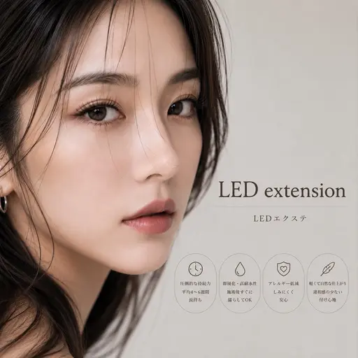 8/24-8/28【LEDエクステ120本迄】