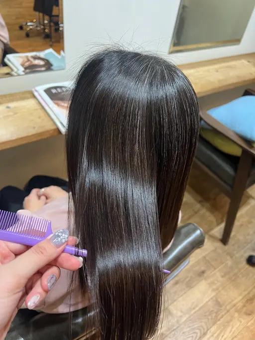 縮毛矯正モデル✨️