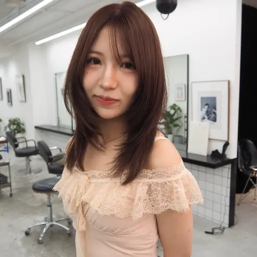 【⭐️平日限定⭐️】ロング限定カット+透明感カラー＋トリートメント✨当日予約大歓迎✨