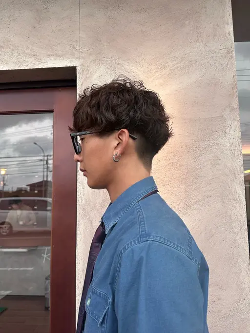 土曜日夕方限定メンズのカットパーマモデル募集✂️🧑‍🦱